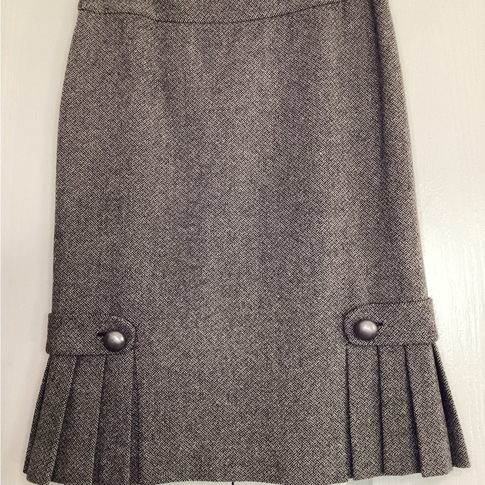 Banana Republic Gray Pencil Skirt